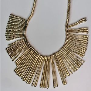 Gold Pin Necklace